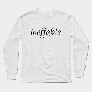 Ineffable Good Omens Long Sleeve T-Shirt